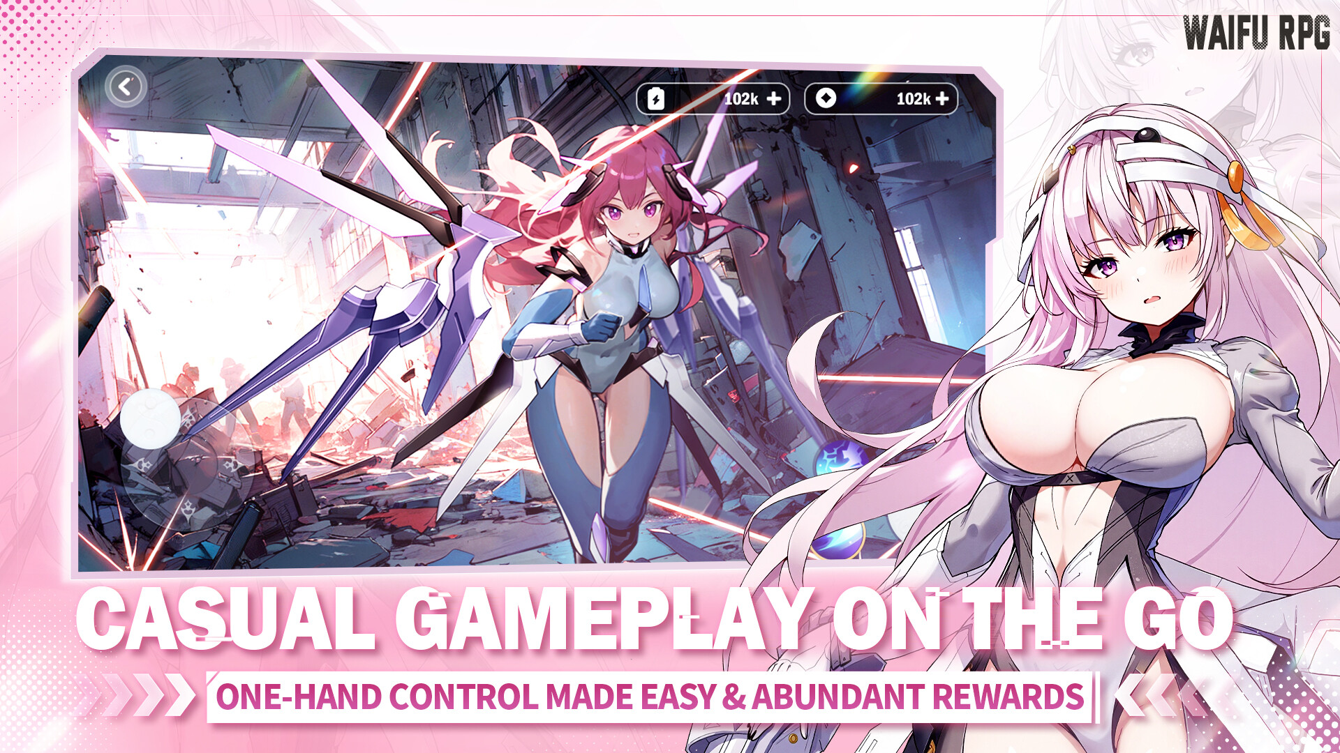 Goddess of Fate: Anime RPG Screenshot 2