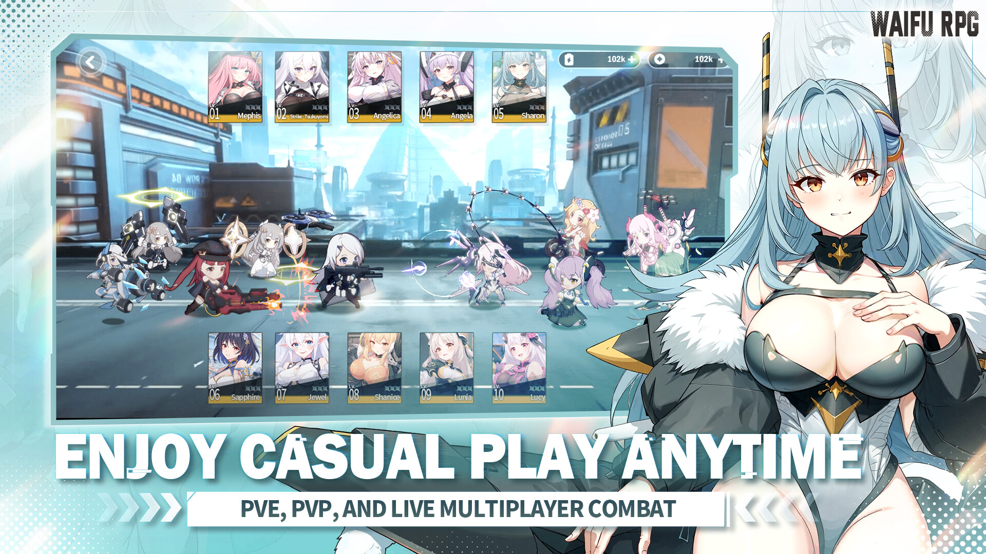 Goddess of Fate: Anime RPG Screenshot 3