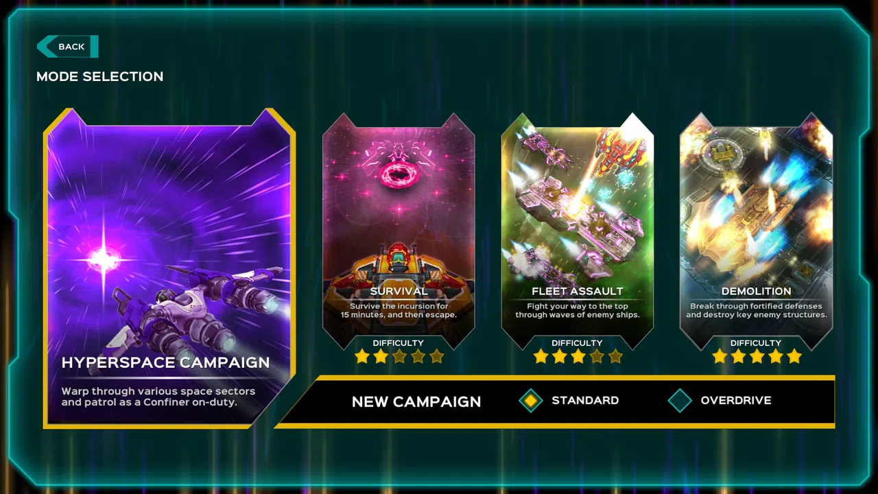 PhaigeX: Hyperspace Survivors Screenshot 1
