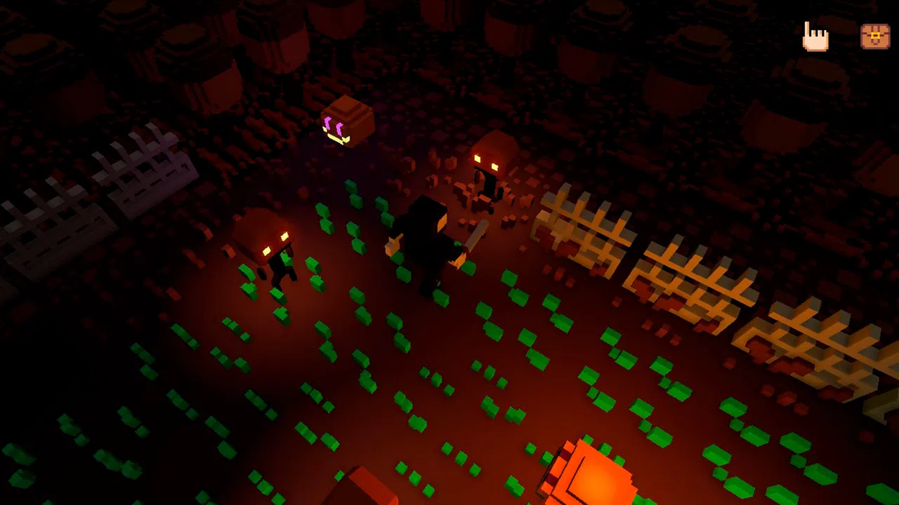 Spooky Halloween in the Voxel World (Remake) Screenshot 1