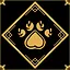 "Skimming" cat demon icon