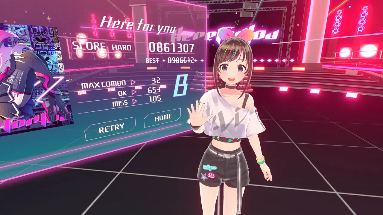 Kizuna AI - Touch the Beat! Screenshot 4