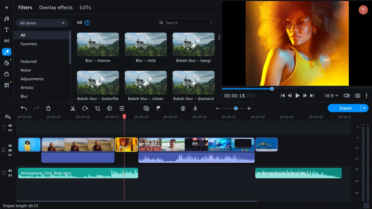Movavi Video Editor 2023 Screenshot 4