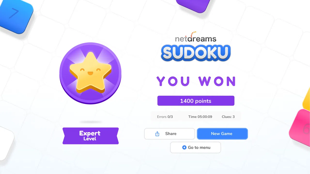 Netdreams Sudoku Screenshot 5