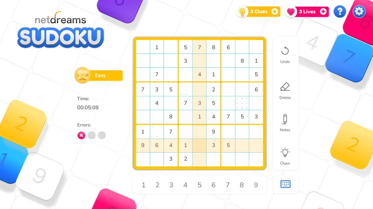 Netdreams Sudoku Screenshot 1