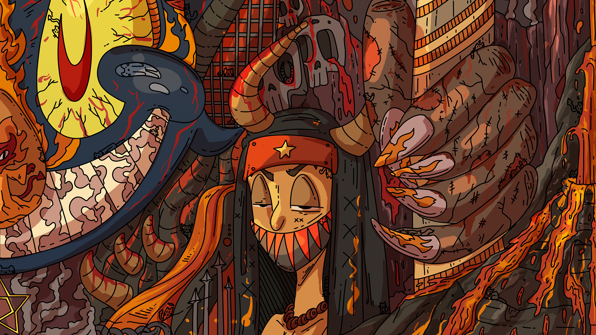 100 Demon Cats Screenshot 2