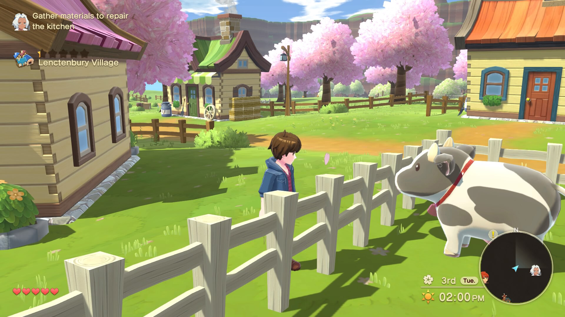 Harvest Moon: The Winds of Anthos Screenshot 1