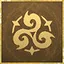 Initial reincarnation icon