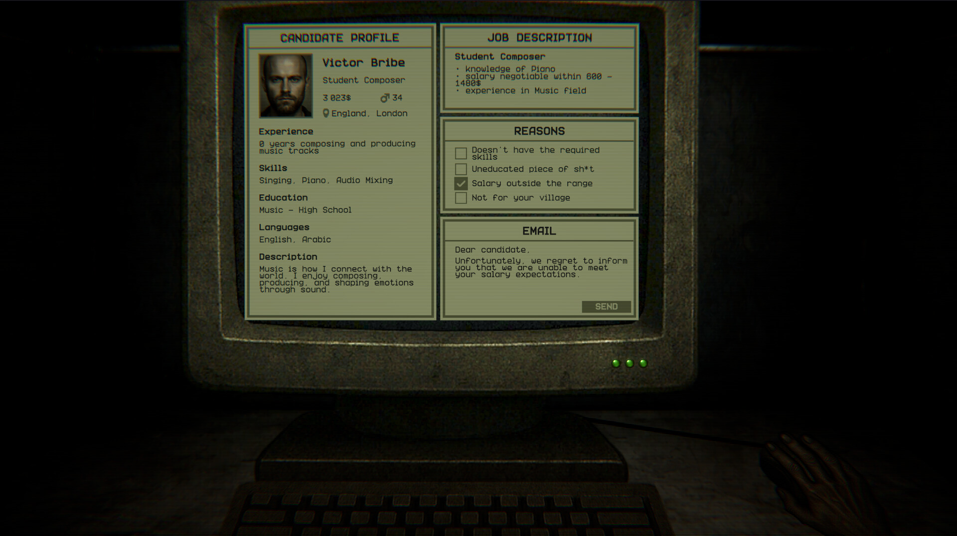 Regret To Inform Screenshot 4