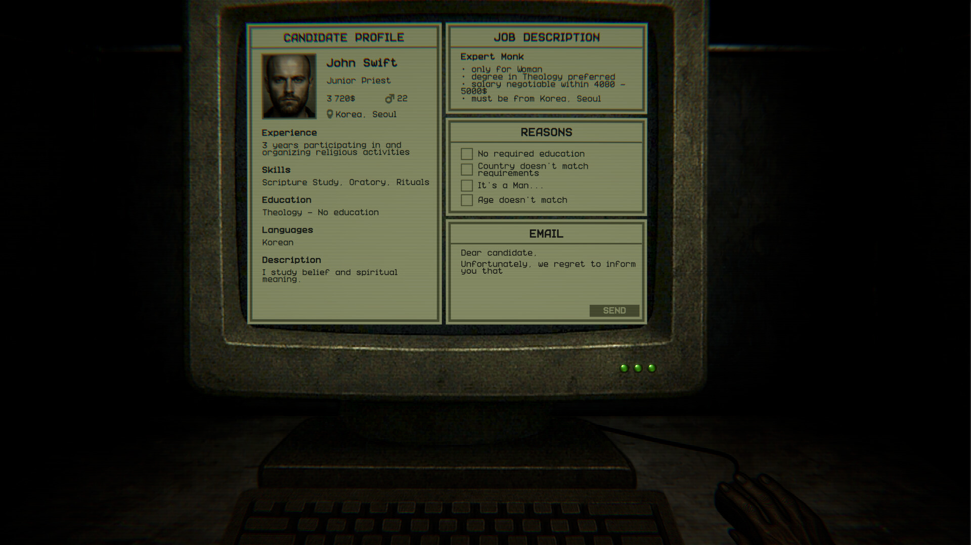 Regret To Inform Screenshot 6