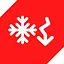 Descended an ice cliff icon