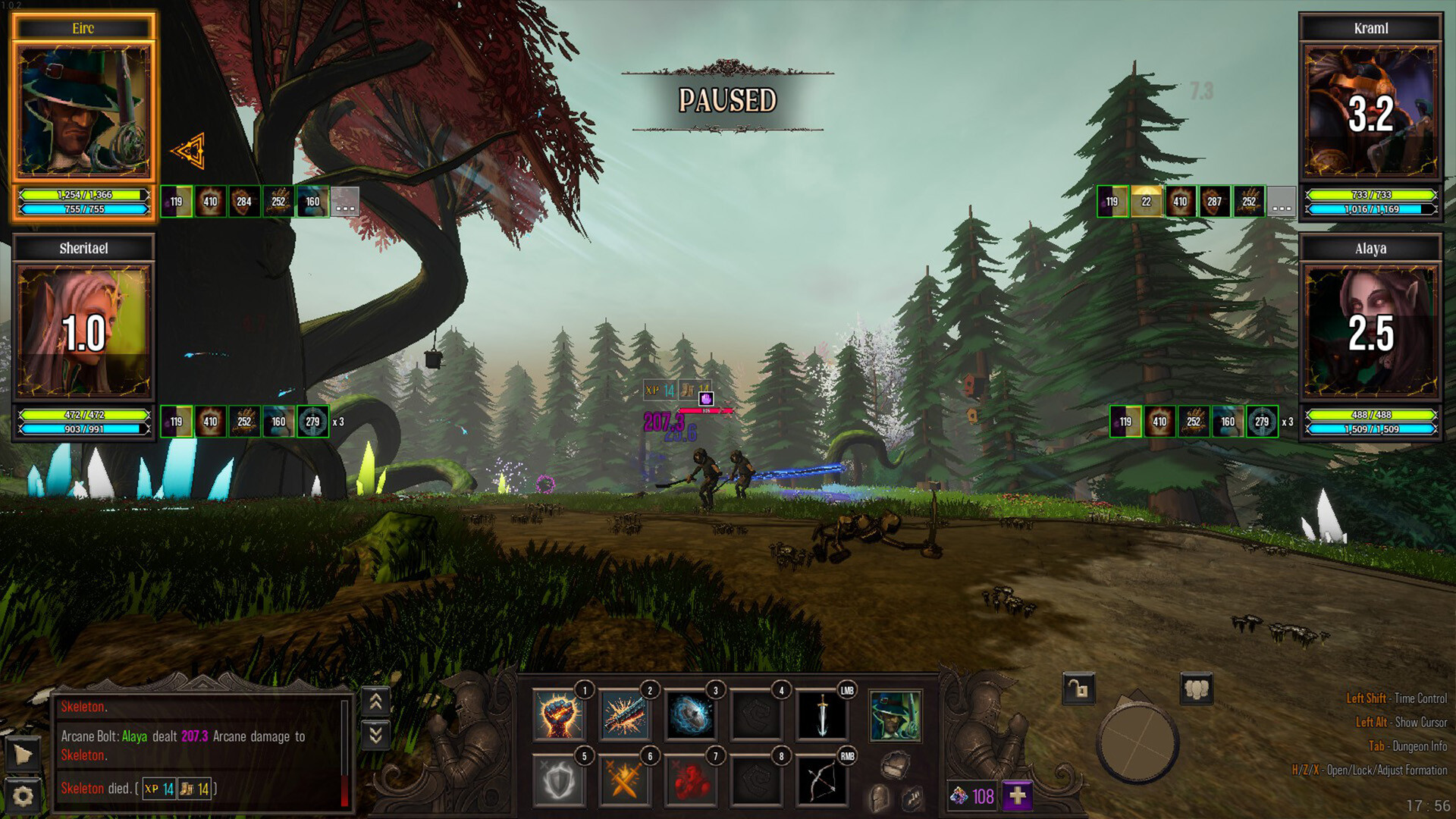 Titans of the Past Demo Screenshot 1