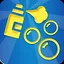 Blowing bubbles icon