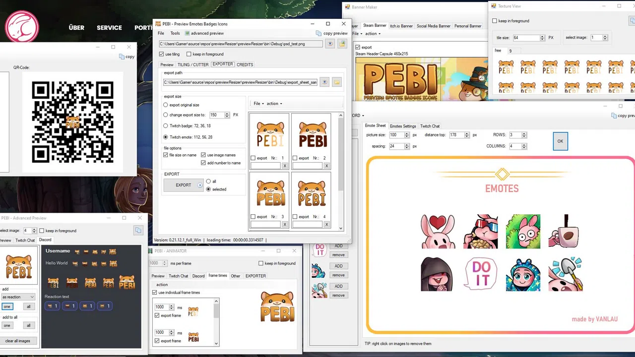 PEBI - Preview Emotes Badges Icons Screenshot 4
