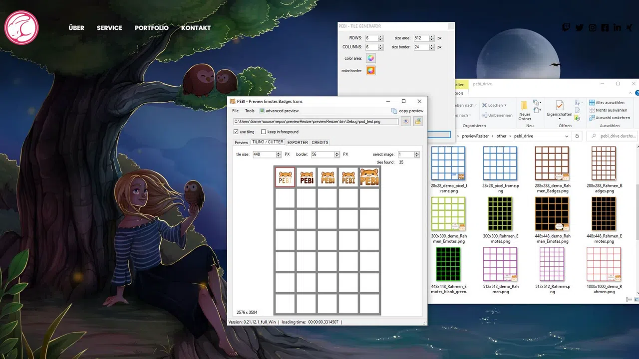 PEBI - Preview Emotes Badges Icons Screenshot 3