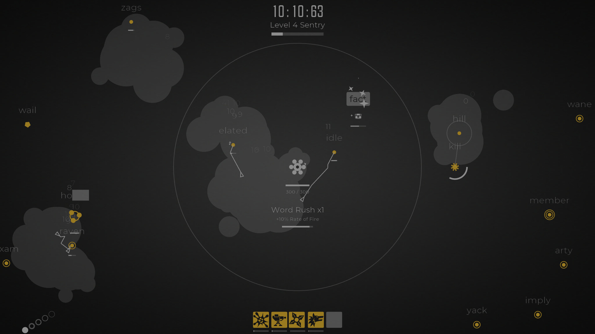Glyphica: Typing Survival Screenshot 8