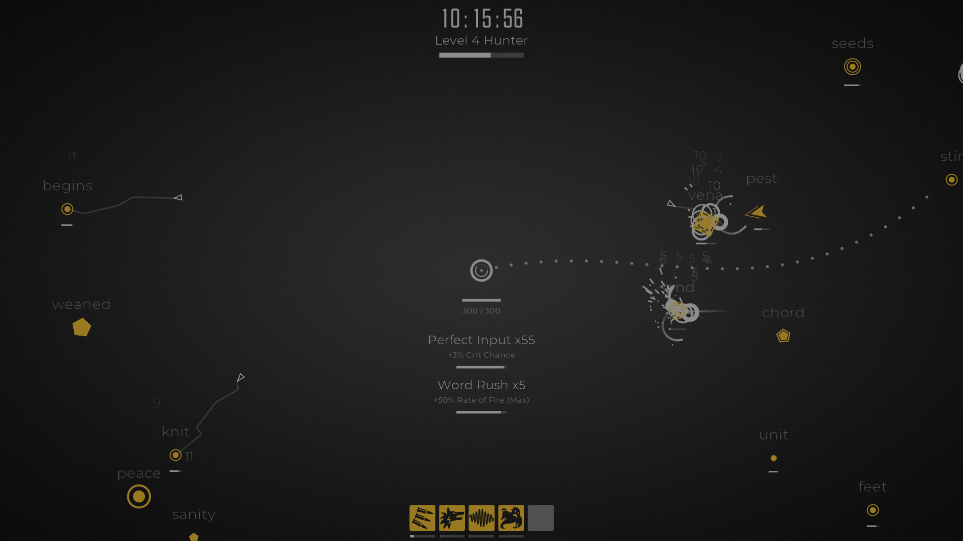 Glyphica: Typing Survival Screenshot 2