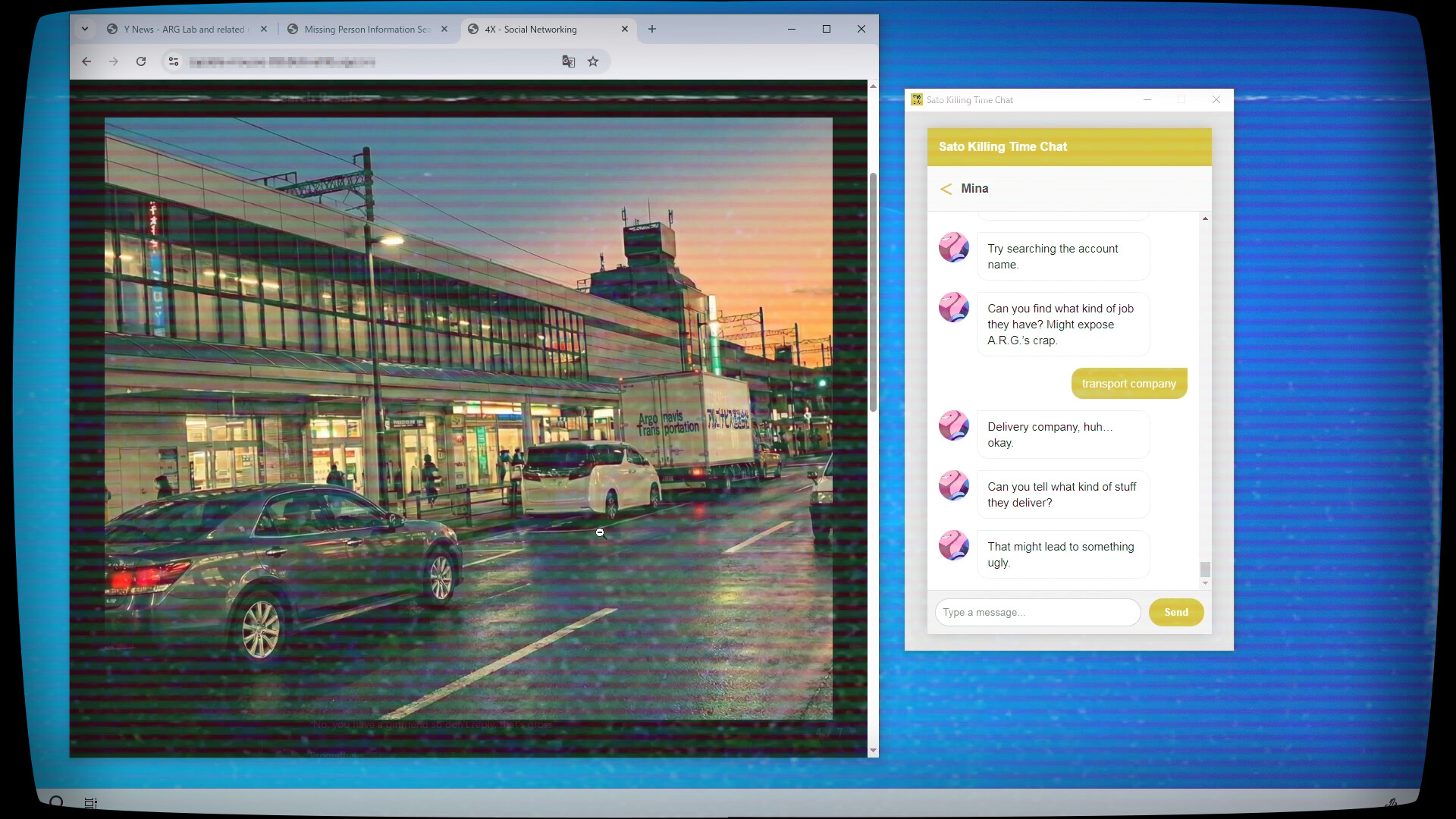 Sato Killing Time Chat.exe Screenshot 2