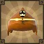 golden clown treasure icon