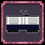 Under the train icon