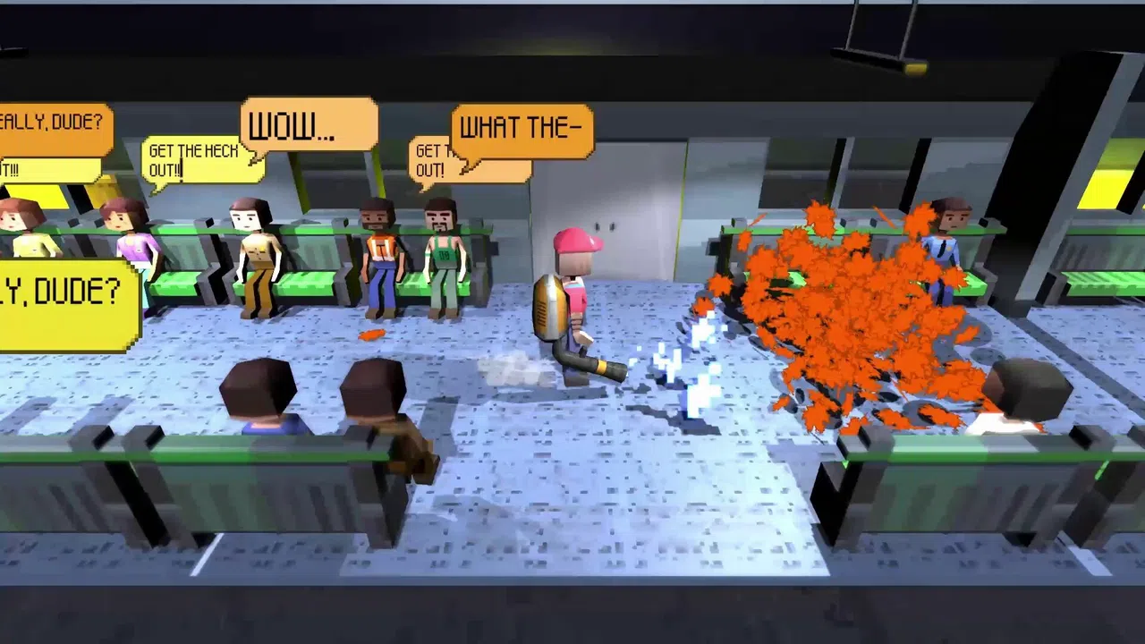 Leaf Blower Man: This Game Blows! Screenshot 1