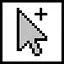 Cursor +10 icon