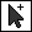 Cursor +500 icon