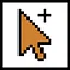 Cursor +5 icon
