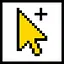 Cursor +25 icon