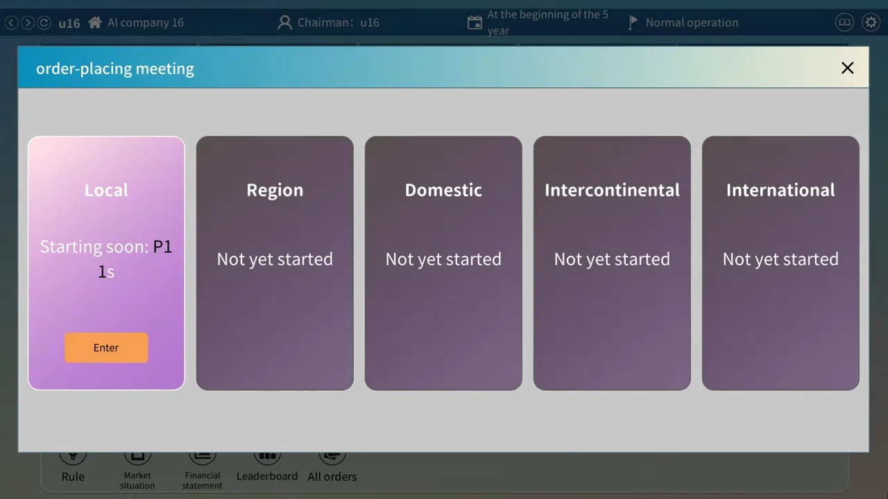 Business War: ERP Sandbox Simulation Screenshot 9