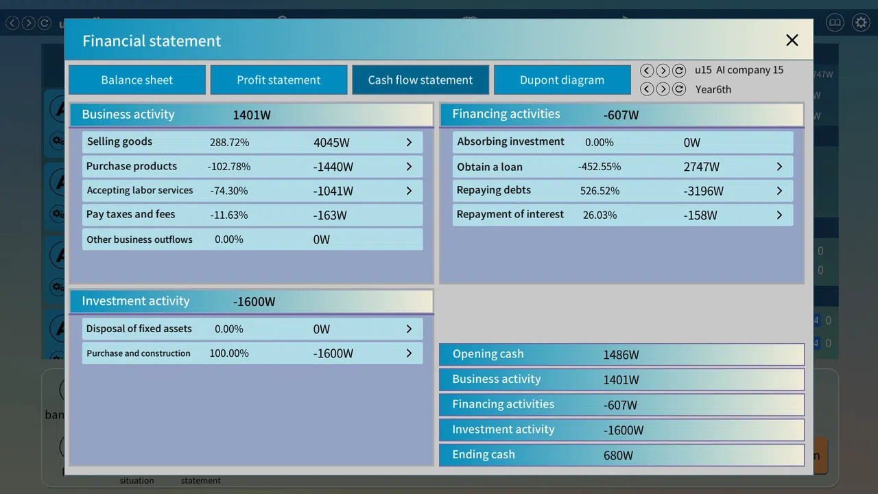 Business War: ERP Sandbox Simulation Screenshot 3