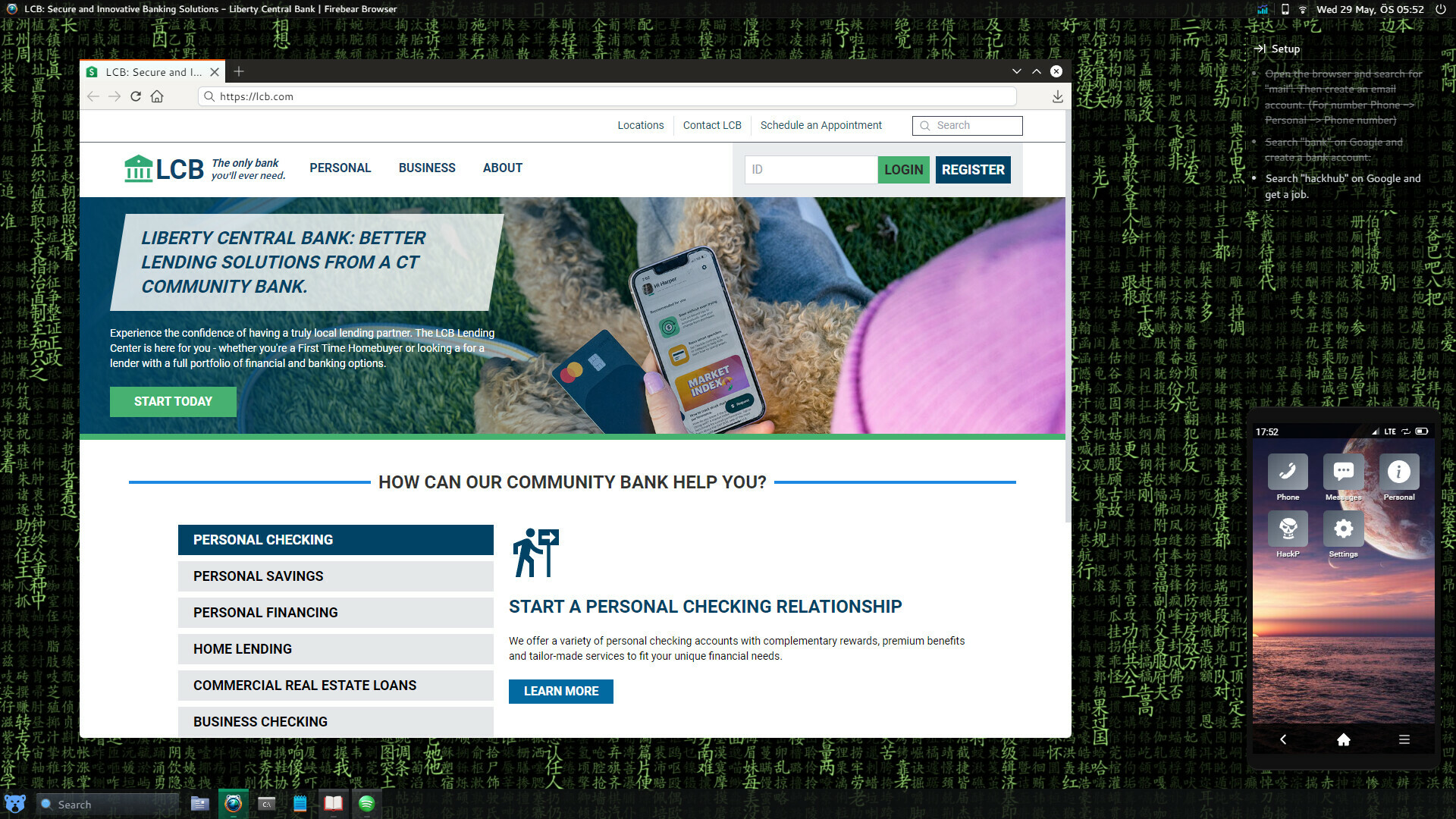 HackHub Demo Screenshot 1