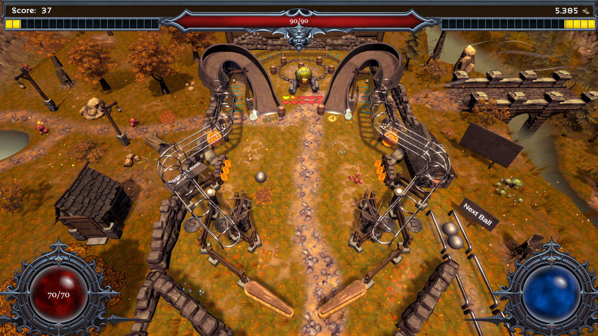 Runix: Pinball Roguelike Screenshot 0