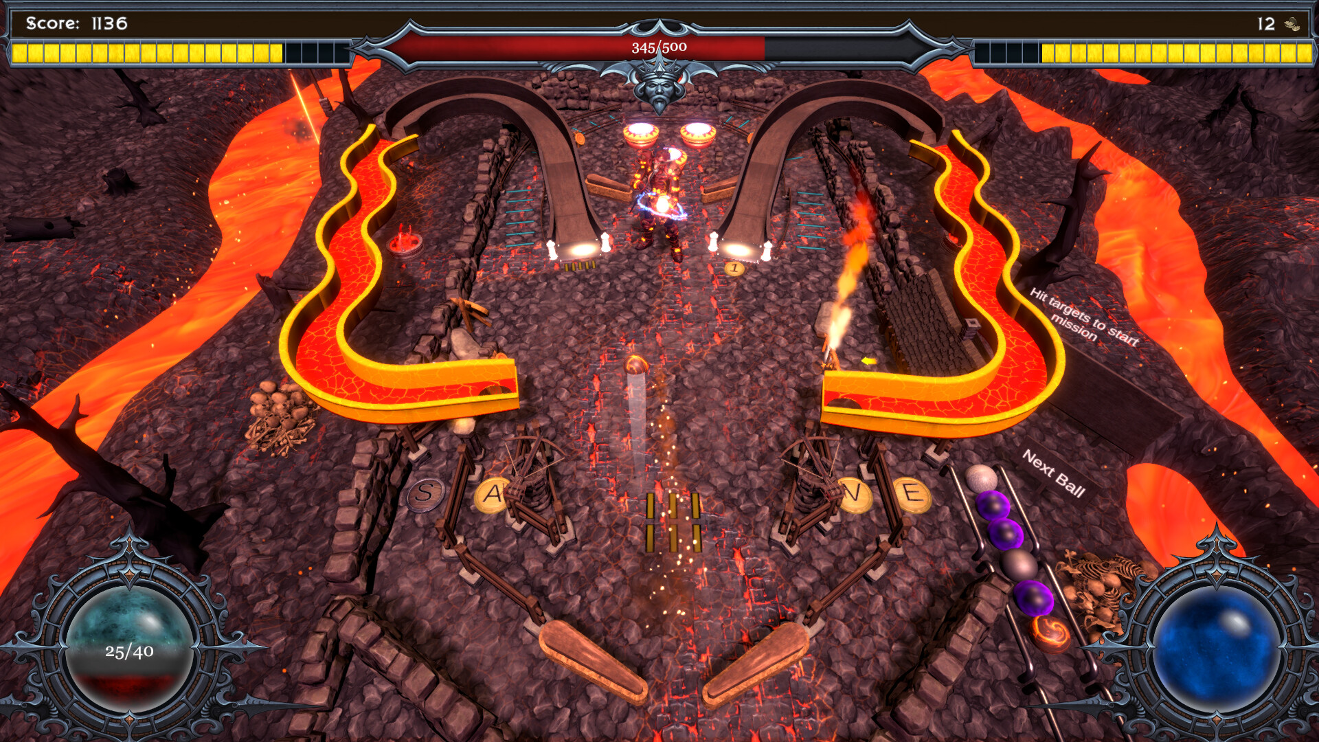 Runix: Pinball Roguelike Screenshot 2