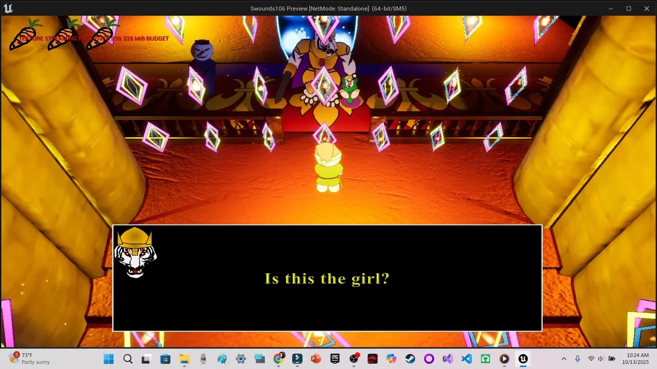 Baby Snow and the Shards of Tiger's Bane Screenshot 2