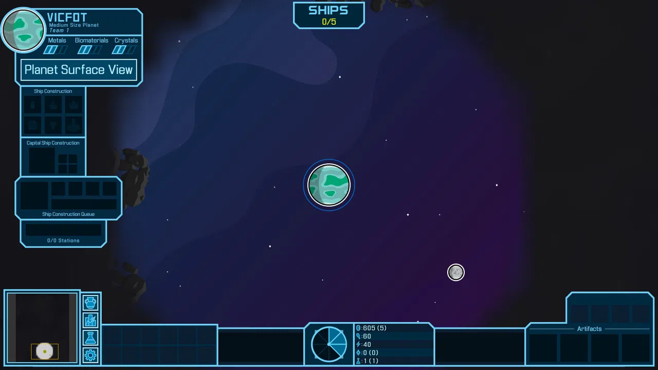 Grey Galactic Screenshot 0