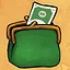 Pocket money icon