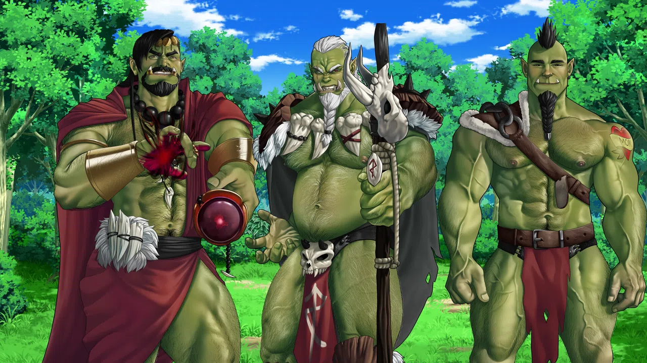 Orc Covenant: Gay Bara Orc Visual Novel Screenshot 2