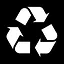 100% Recycled icon