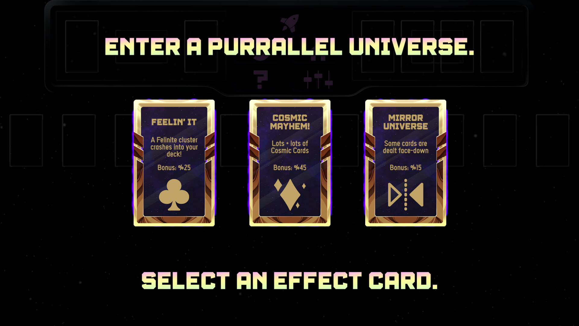 Space Cat Solitaire Screenshot 1