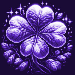 Four-Leaf Clover: Merging icon