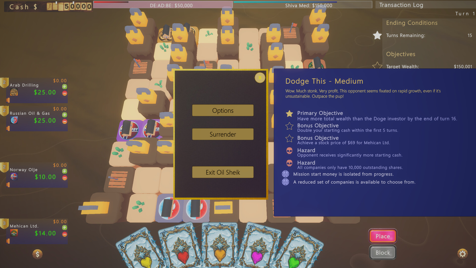 Oil Sheik Screenshot 1