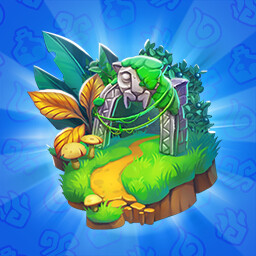 Among the thick weeds