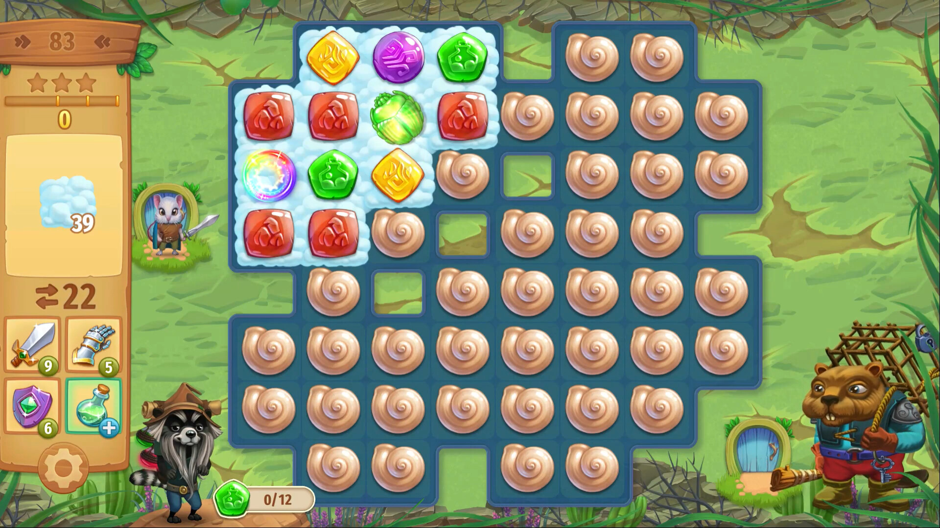 Strongblade - Puzzle Quest and Match-3 Adventure Screenshot 6