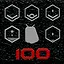 Own 100 Medals icon