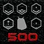 Own 500 Medals icon