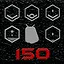 Own 150 Medals icon
