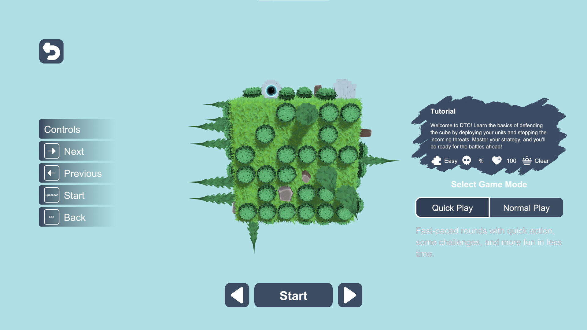 Defend The Cubes Screenshot 0