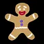 Gingerbread Cookie icon