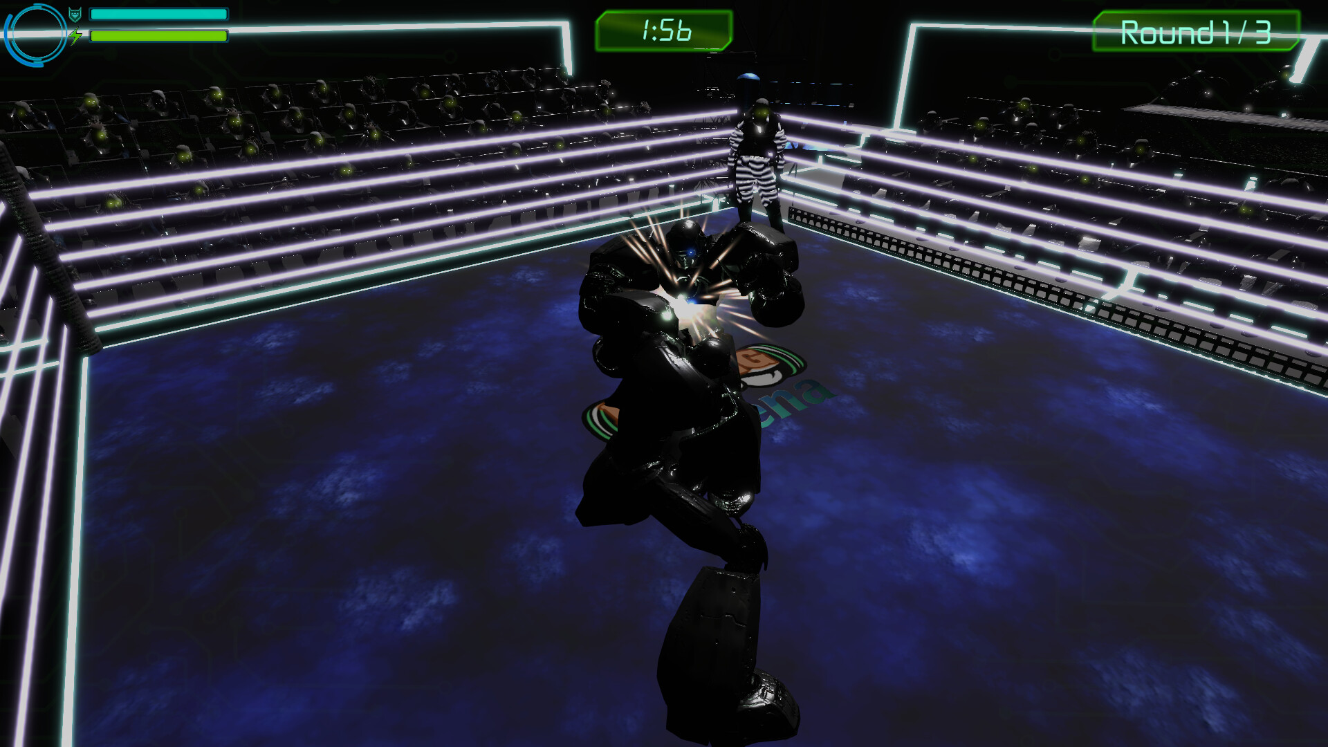Cyber Boxing Arena Demo Screenshot 0